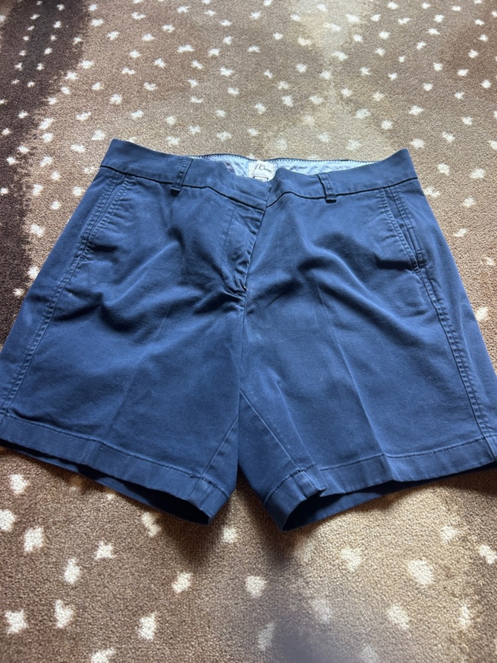 J. Crew Navy Blue Women's Bermuda Shorts